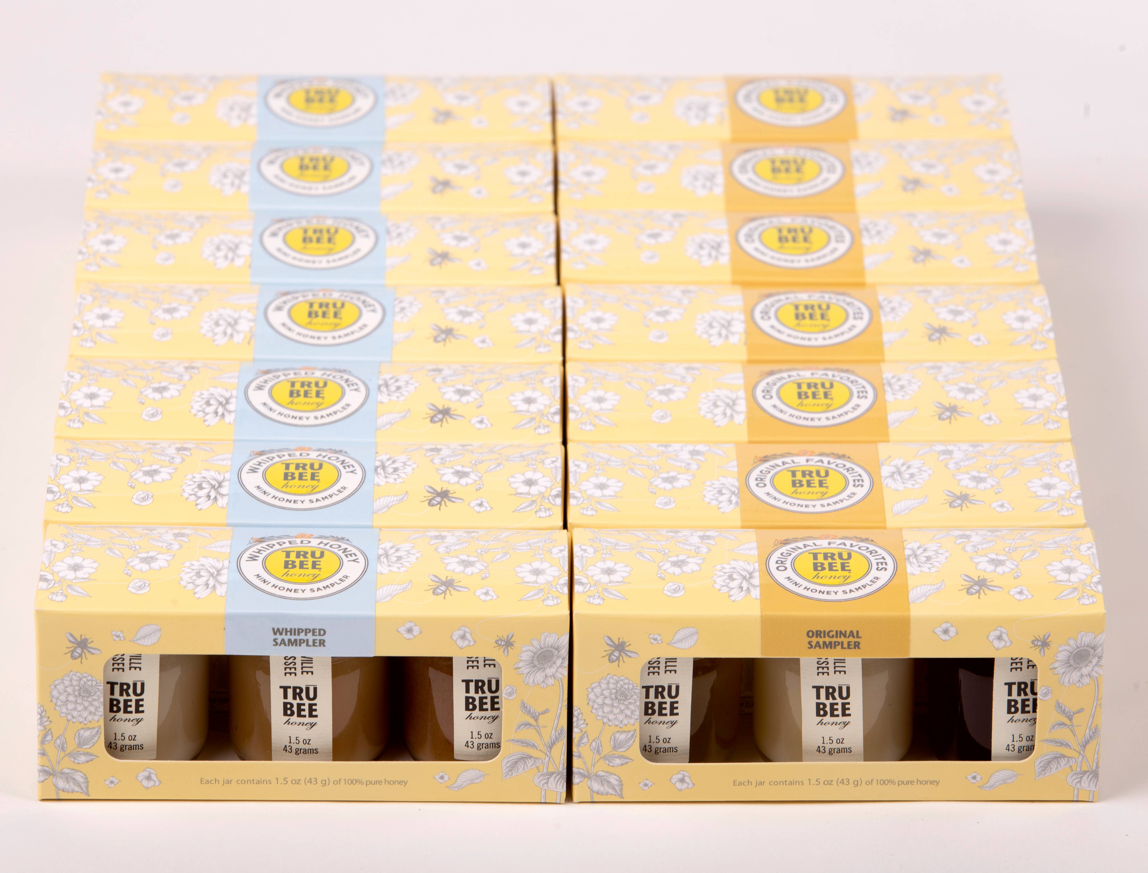 TruBee Honey - Wholesale Honey - Mini Honey Sampler ORIGINAL3