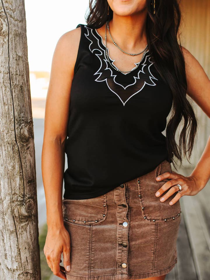 2 Fly Co - Wholesale Tank Top - Women's - LLANO TANK *MIDNIGHT2