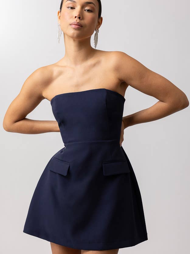 HUSTON MINI DRESS for wholesale by Line & Dot