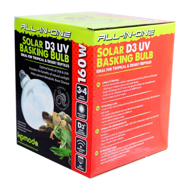 Solar D3 UV Basing Pære 160W for engroshandel hos Happy Pet Products Ltd