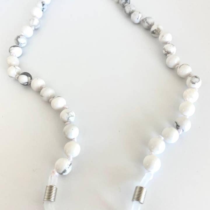 Briller Howlite-kæde for engroshandel hos Kuratif