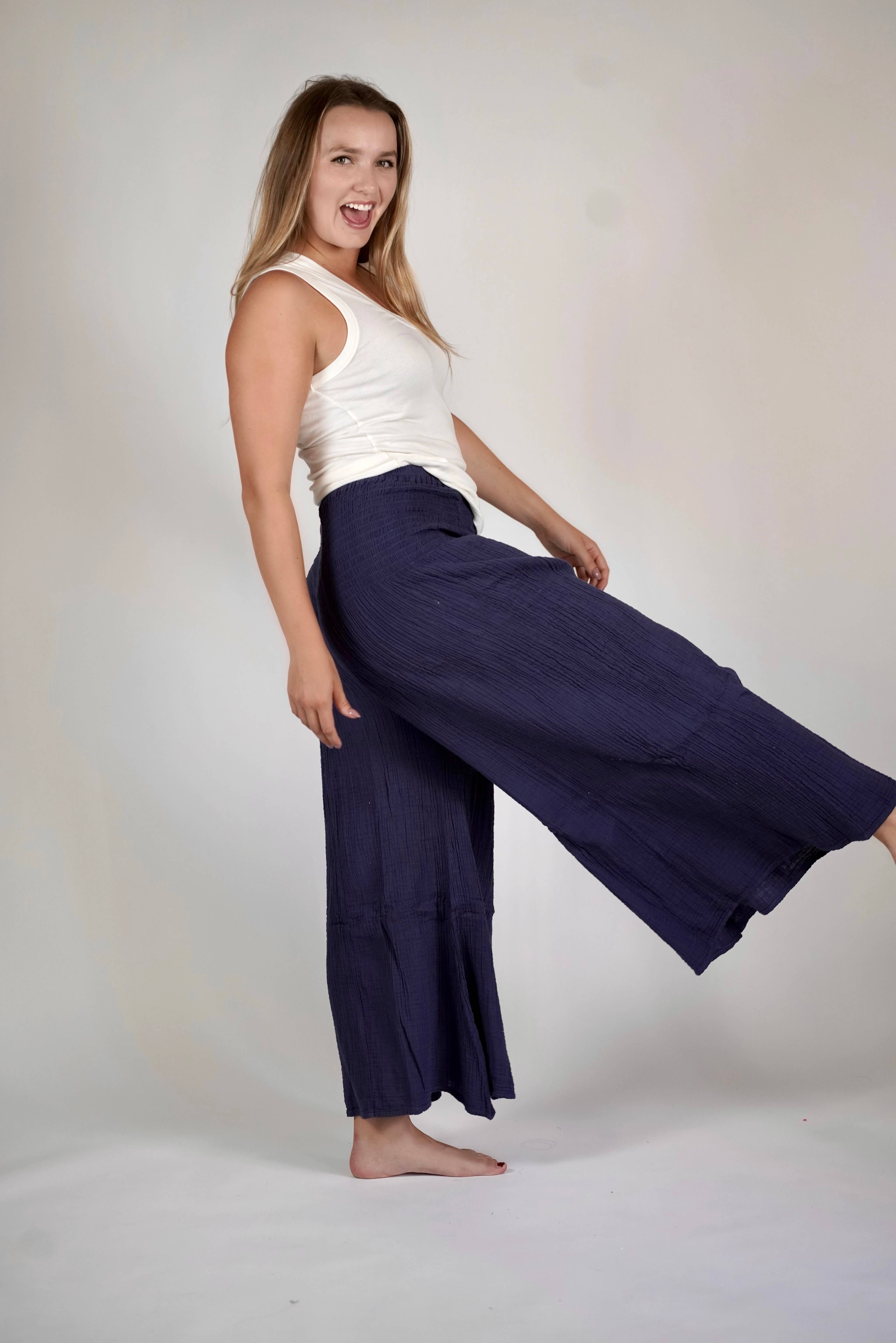 Dolma - Wholesale Pants - Women's - Arpa Double Cotton Gauze Pants (Multiple Colors Inside)17