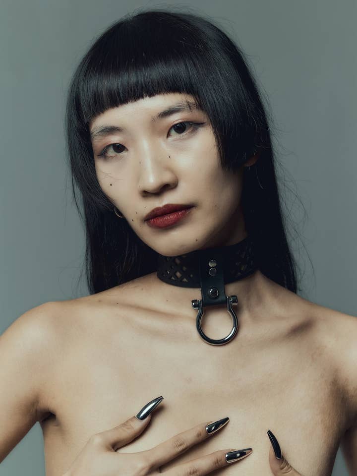 DRIFT Choker | Handcrafted Futuristic Minimal Accessories for wholesale by PERLENSAU UG