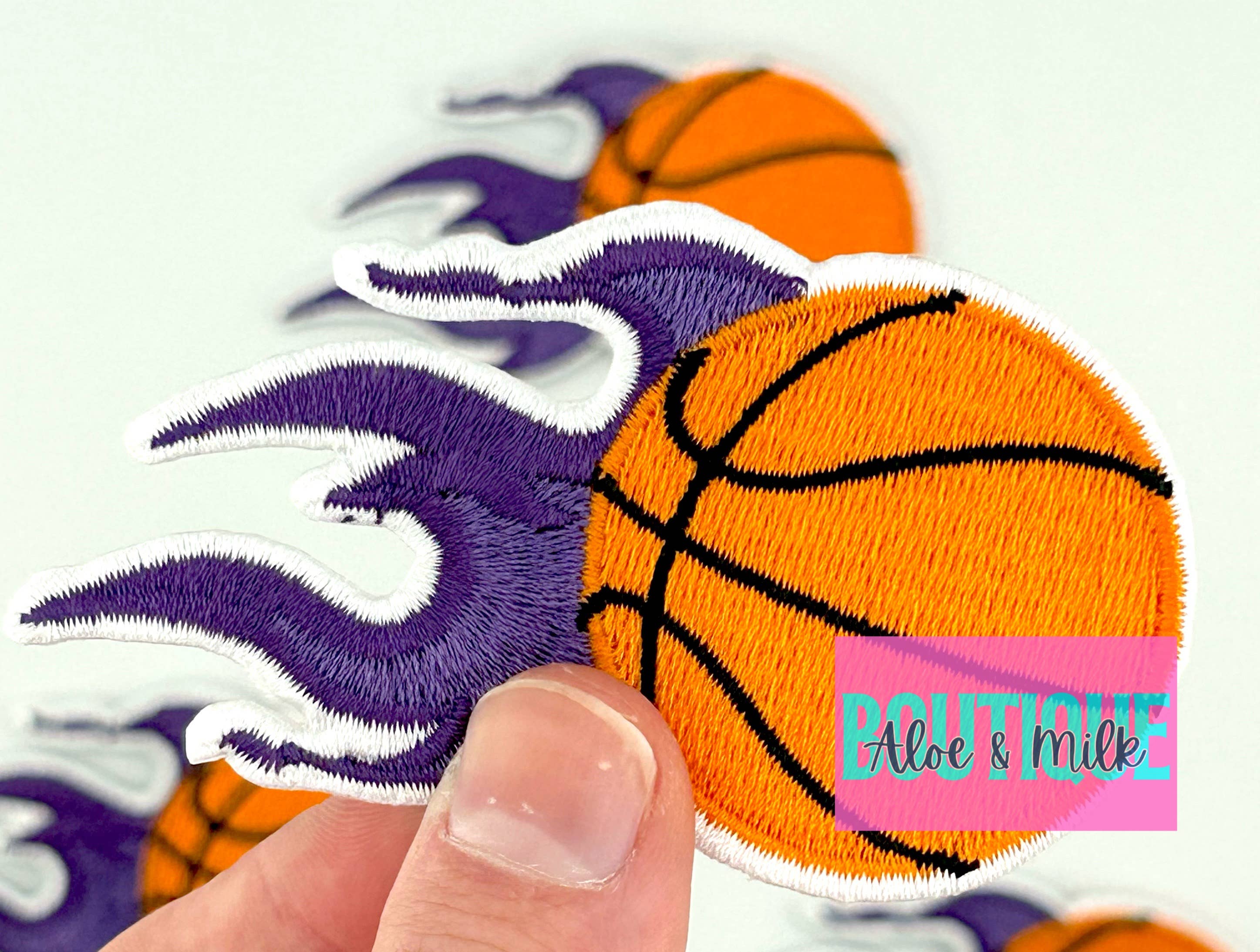 Aloe and Milk Boutique - Wholesale Patch - Basketball patch, sports patch, game day patches6