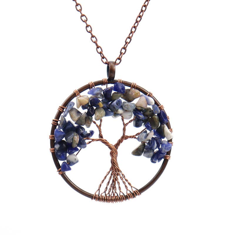 Gypsy Soul - Wholesale Pendant/Charm Necklace - Spirit Tree Bronze Necklace - 12 necklaces7