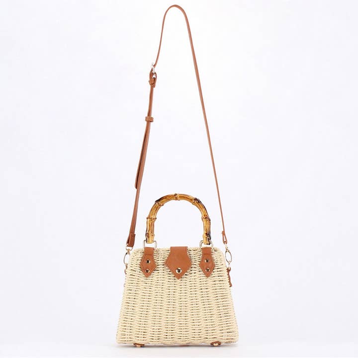 ACCITY - Wholesale Beach Bag - Straw Beach Bag with Bamboo Handle for Women_CWAB4694