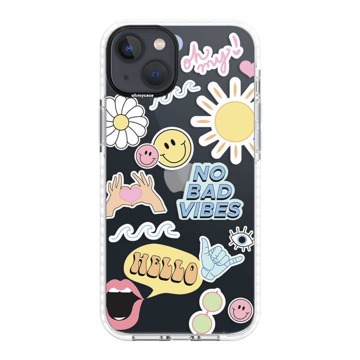 Telefoonhoesje - no bad vibes voor wholesale door Oh My Case