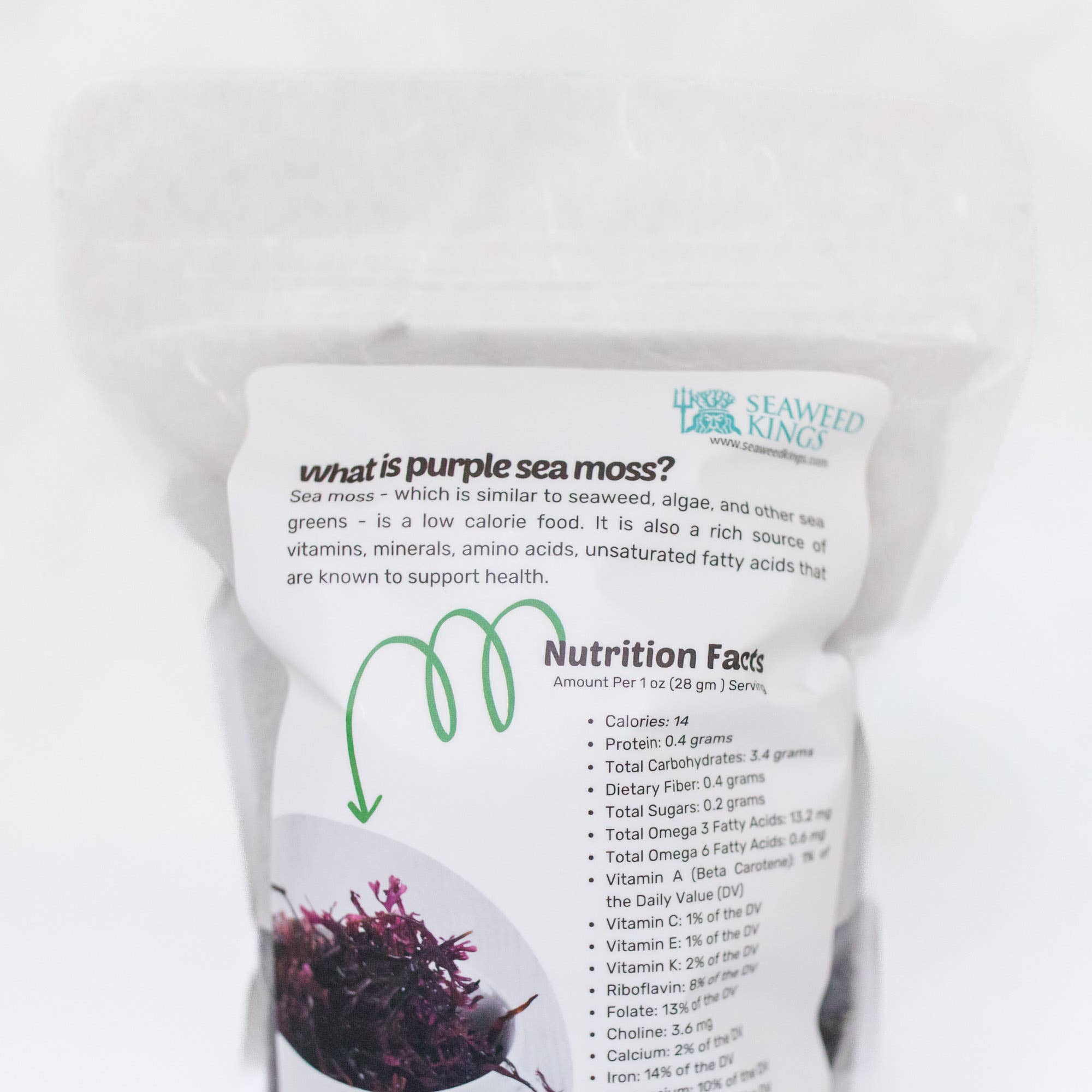 Seaweed Kings - Wholesale Protein/superfood powder - Purple Irish Sea Moss Chondrus Crispus 100% Wildcrafted 1lb7