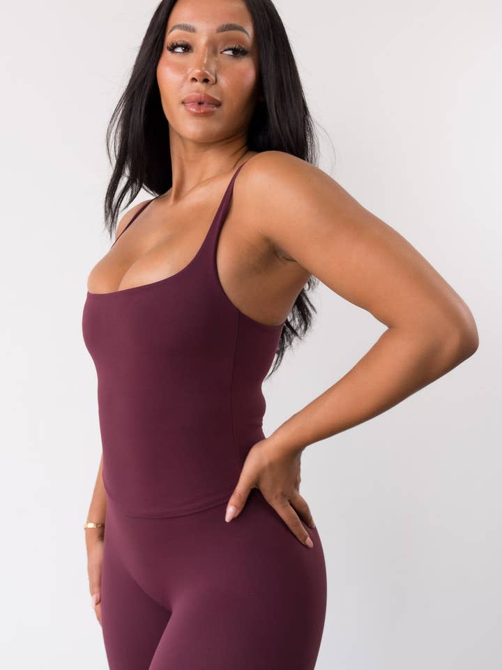 Vitality - Wholesale Athletic Top - Women's - Cloud II™ Classic Tank - Wine3