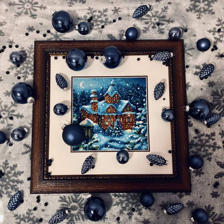 RIOLIS - Wholesale Embroidery/Cross Stitch Supplies - Cross Stitch Kit From Riolis 2029 Snowfall In The Forest4