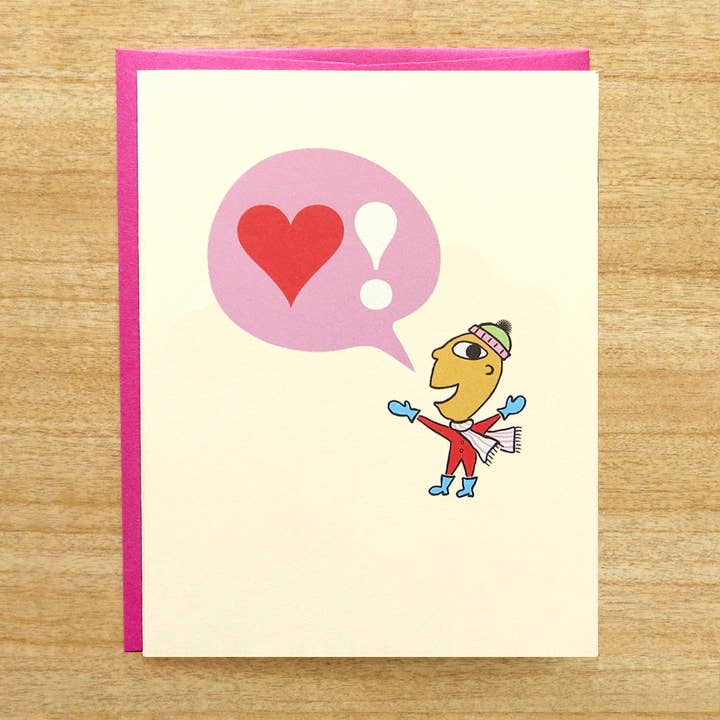 Love! Holiday Card for wholesale by INKLOSURES