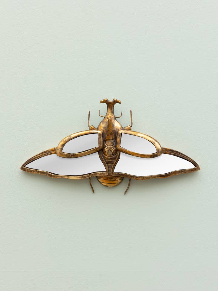 Mirrored rhinoceros beetle for wholesale by Chehoma USA