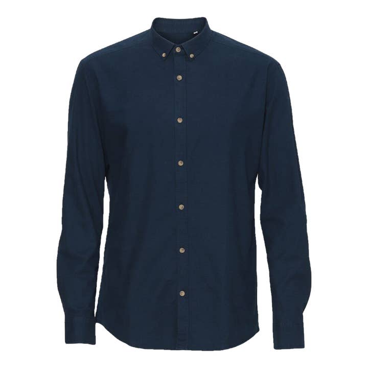 Oxford Lycra - Blu marino per la vendita all'ingrosso da parte di Dansk Bomuldskompagni