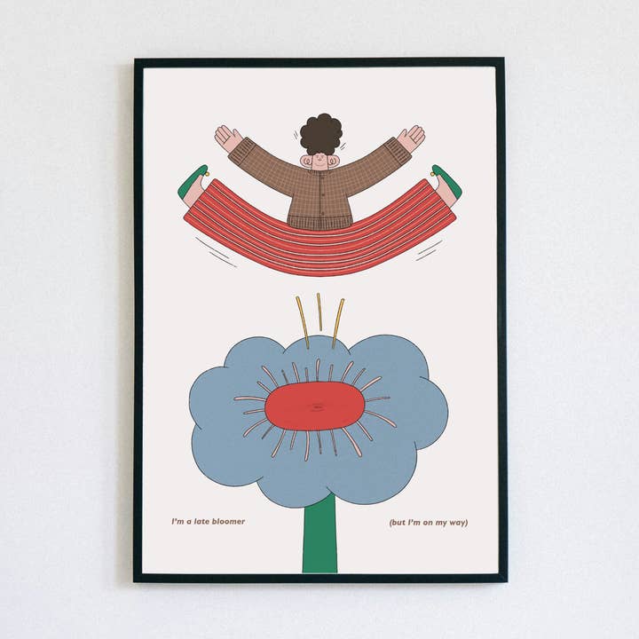 Hollie Fuller - Wholesale Art Print - 'Late Bloomer' Art Print 0