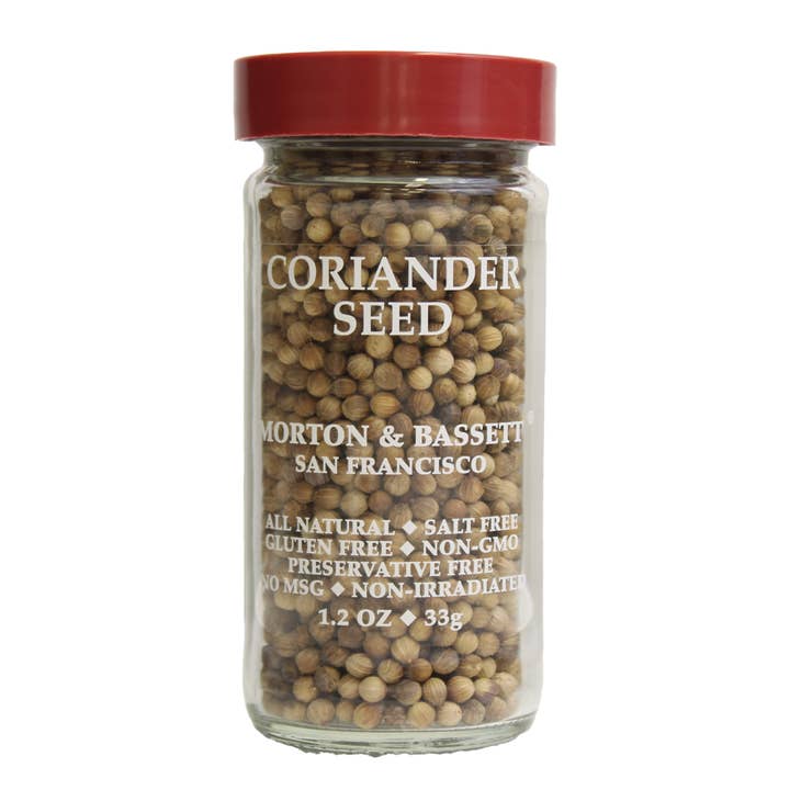 Morton & Bassett - Wholesale Dried Spice - M&B Coriander Seed 1.2 oz