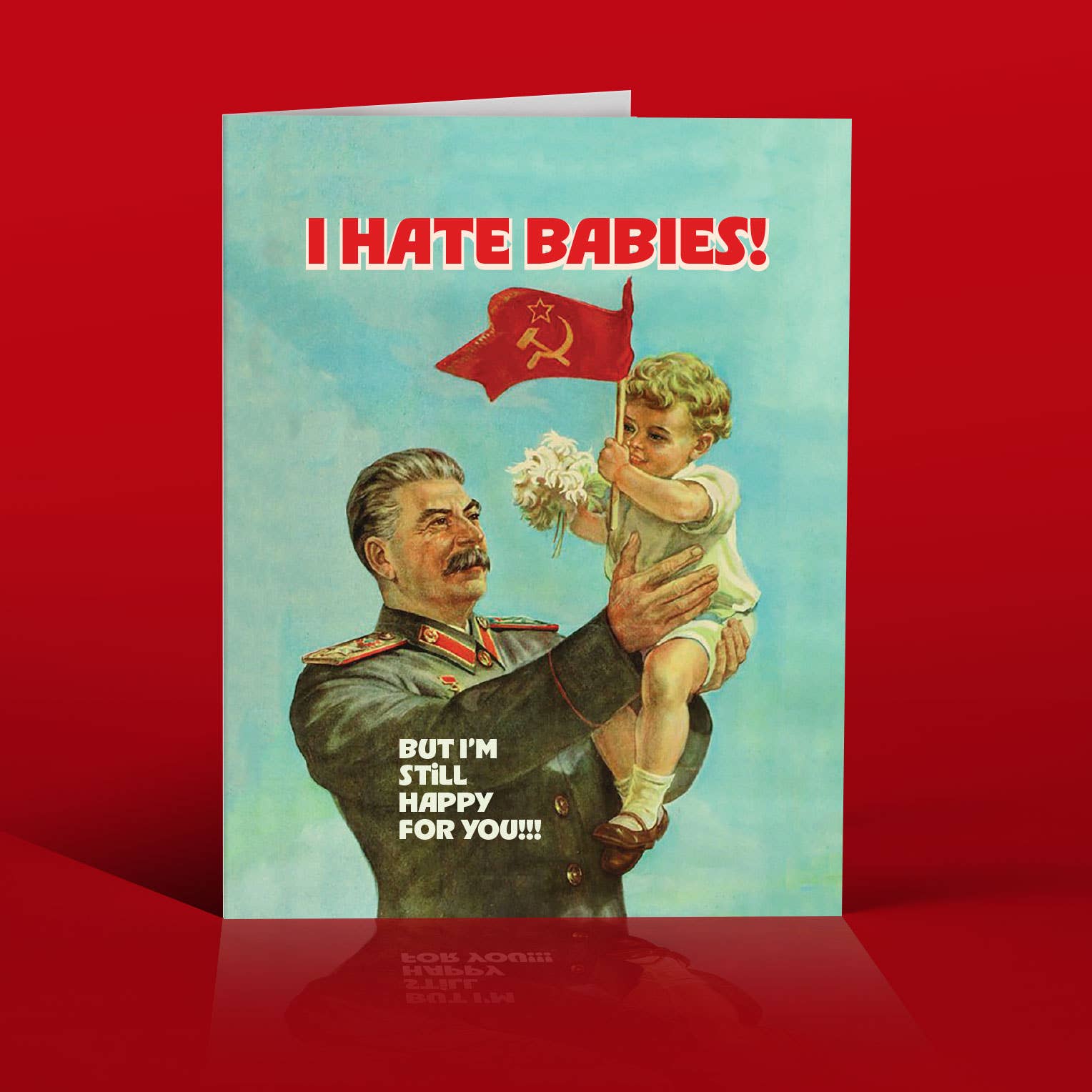 offensivedelightful - Wholesale Baby Card - STALIN BABY baby card