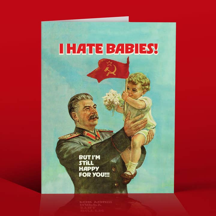 offensivedelightful - Wholesale Baby Card - STALIN BABY baby card0