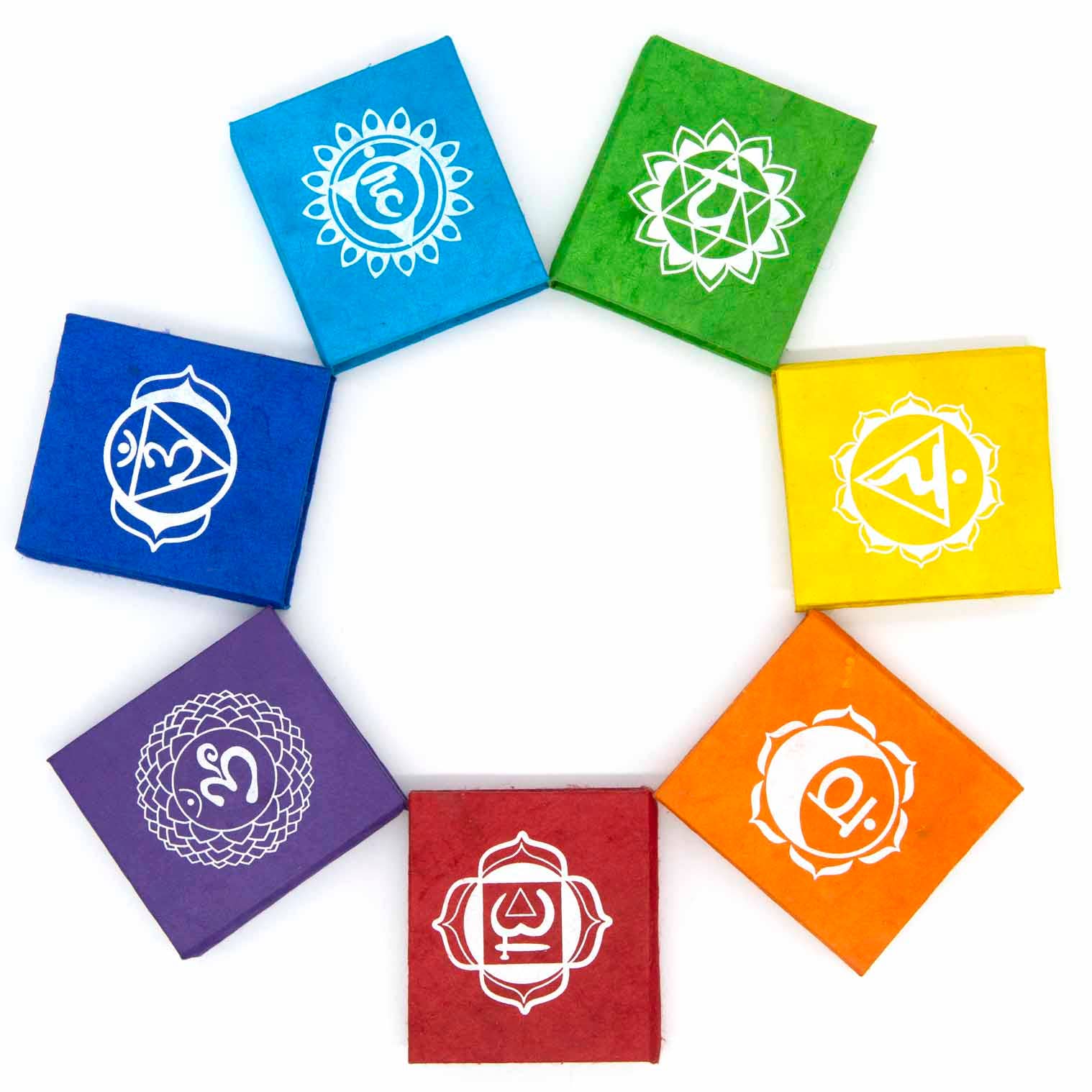 Siesta – wholesale Notebook – Seven Chakra Notebook Set6