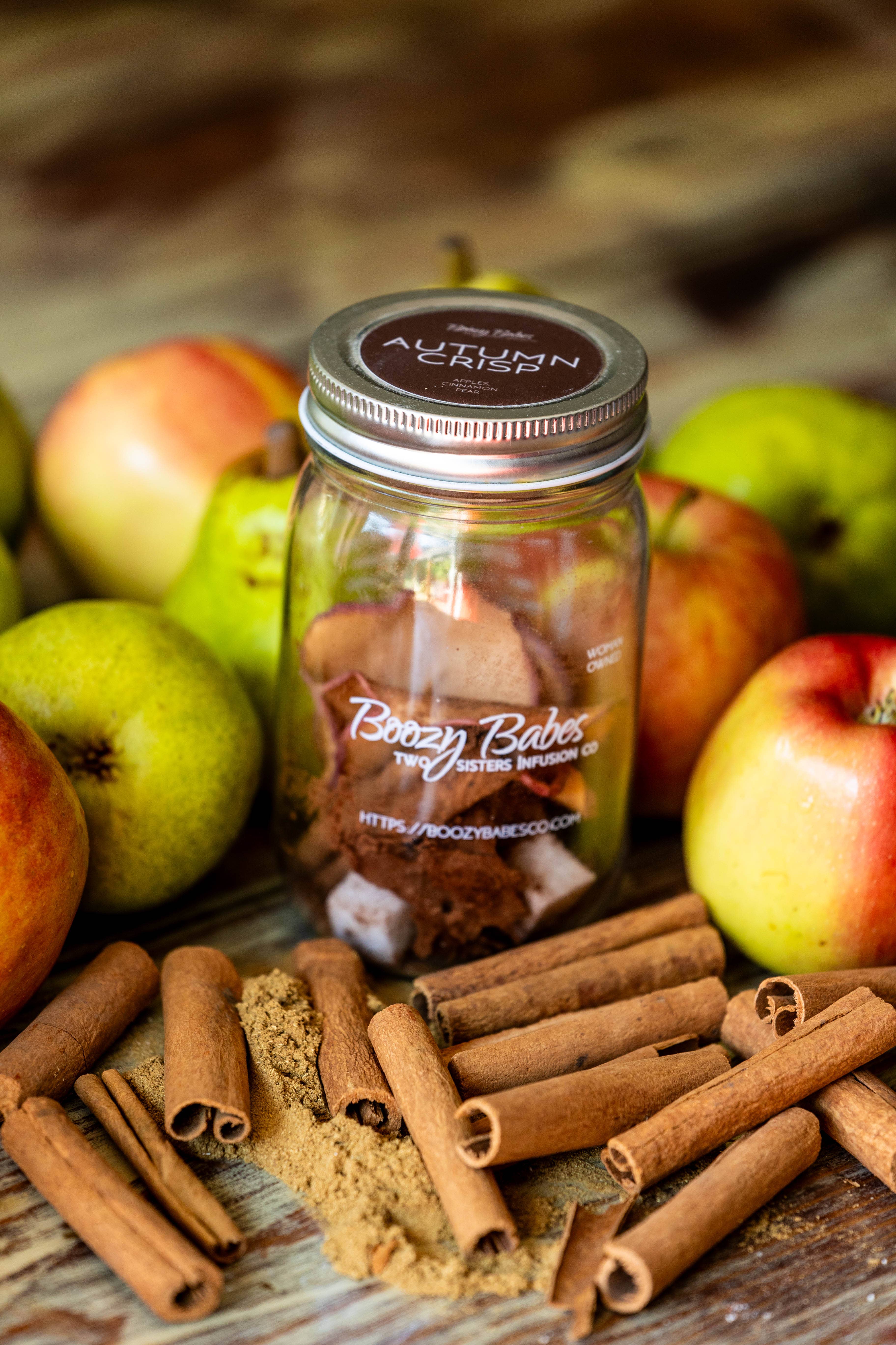 Boozy Babes Two Sisters Infusion Co – Engroshandel DIY-drikkekit – Autumn Crisp - Sæsonbestemt2