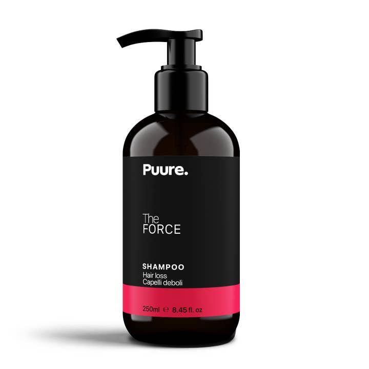 Shampoo anticaduta The FORCE per la vendita all'ingrosso da parte di PUURE.