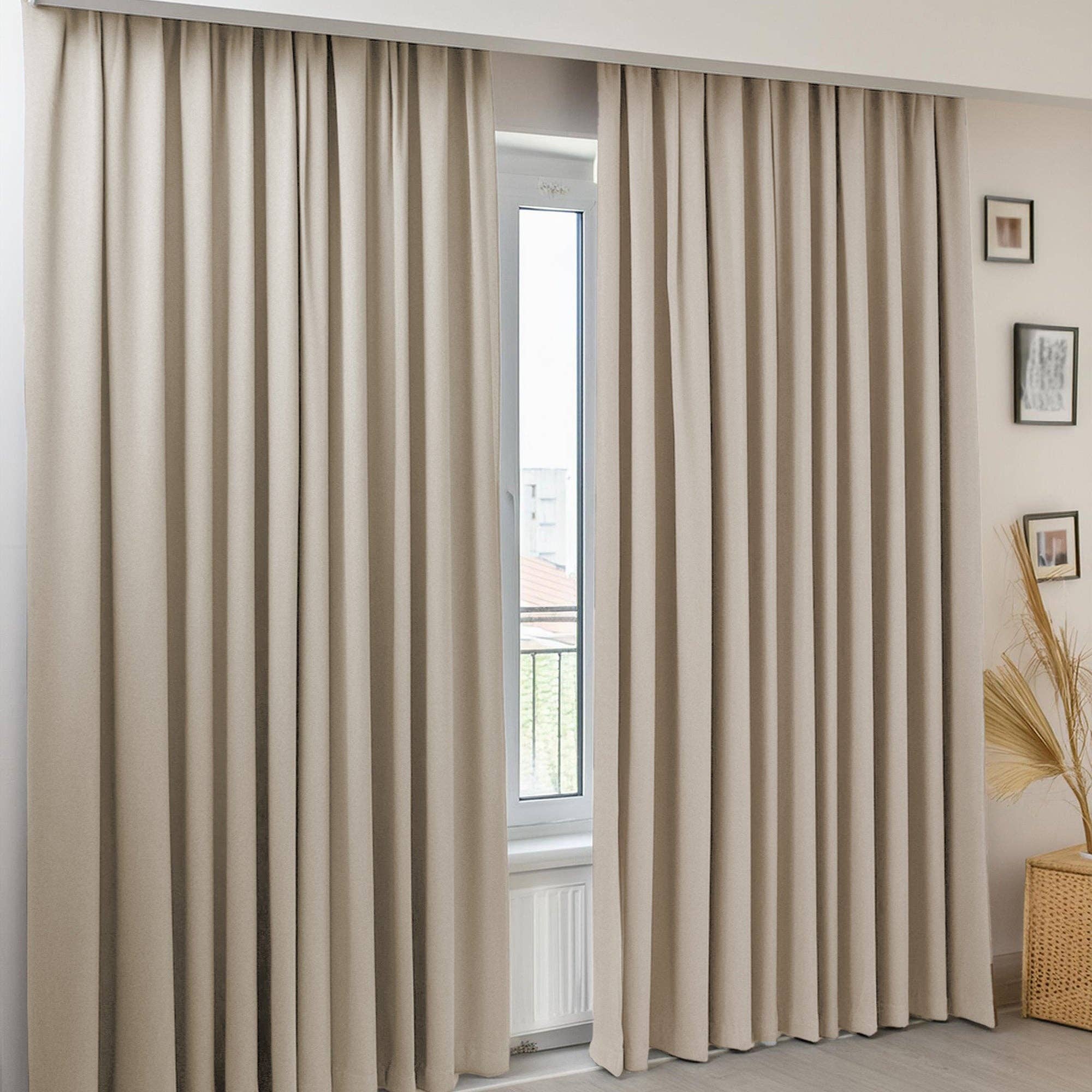 FLASHRUG LLC – wholesale Curtain – Blackout Beige Curtain0
