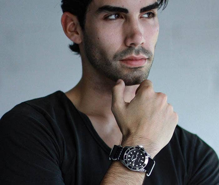 Egard Watches - Vente Montre – homme - V2 Poseidon Filigrane en acier3