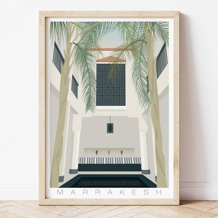 MARRAKESH PRINT for wholesale by Rankidoodle Printshop