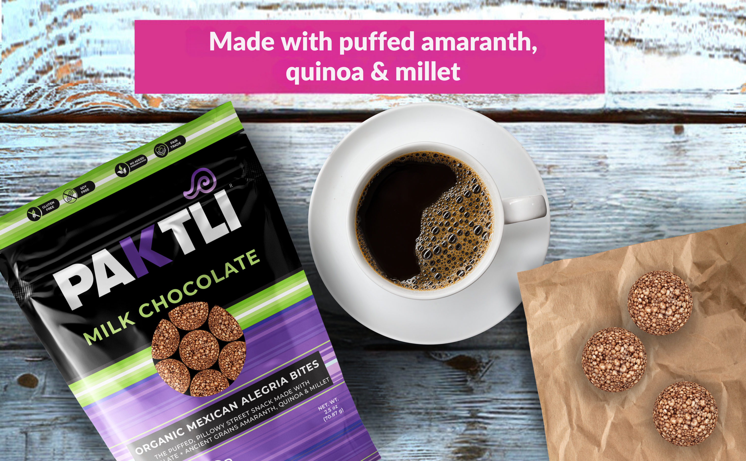 Paktli Foods - Wholesale Chocolate Covered Sweets - NEW Milk Chocolate Mexican Alegria Bites11