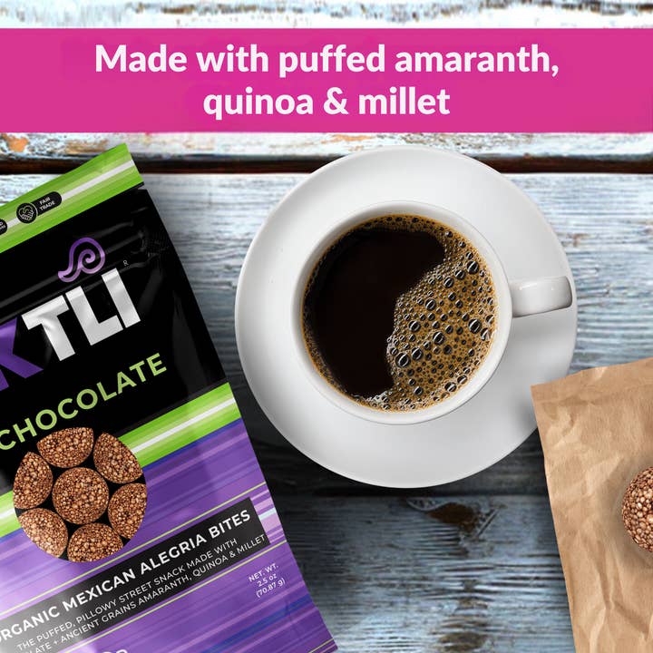 Paktli Foods - Wholesale Chocolate Covered Sweets - NEW Milk Chocolate Mexican Alegria Bites11