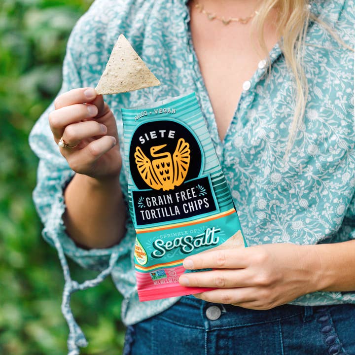 Siete Foods - Wholesale Chips - Tortilla Chip 1oz Mix: 24 Sea Salt, 24 Lime, 24 Nacho