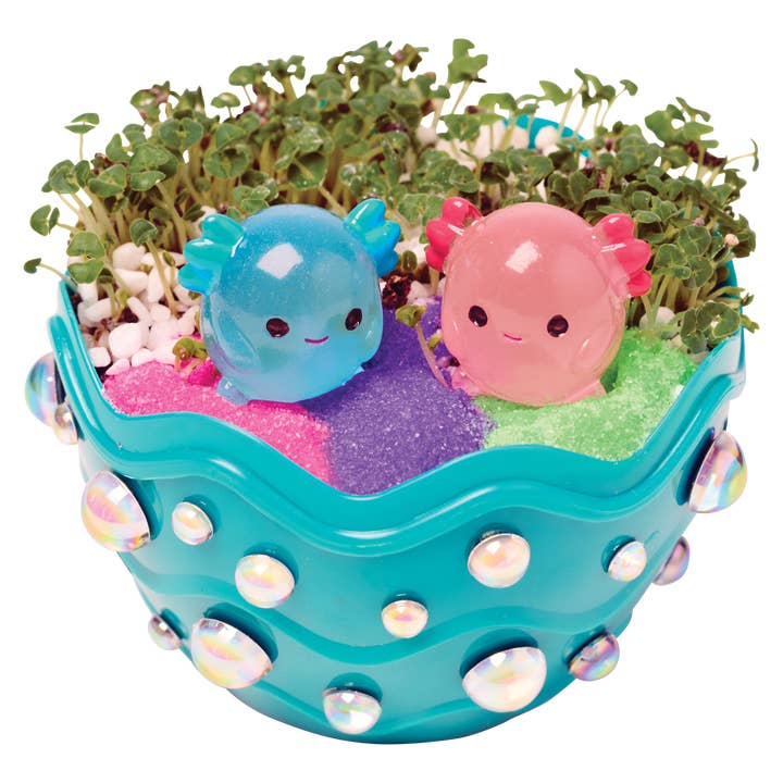 Faber-Castell / Creativity for Kids - Wholesale DIY Craft Kit - Kids - Grow a Mini Garden - Axolotl - DIY Craft Kit for Kids9
