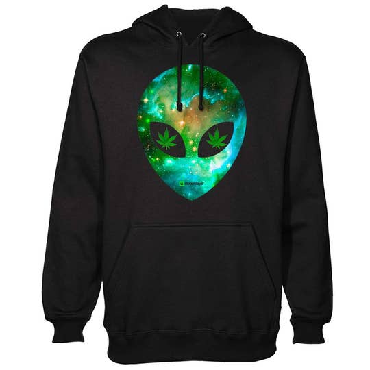 ALIEN HOODIE for wholesale by StonerDays Apparel