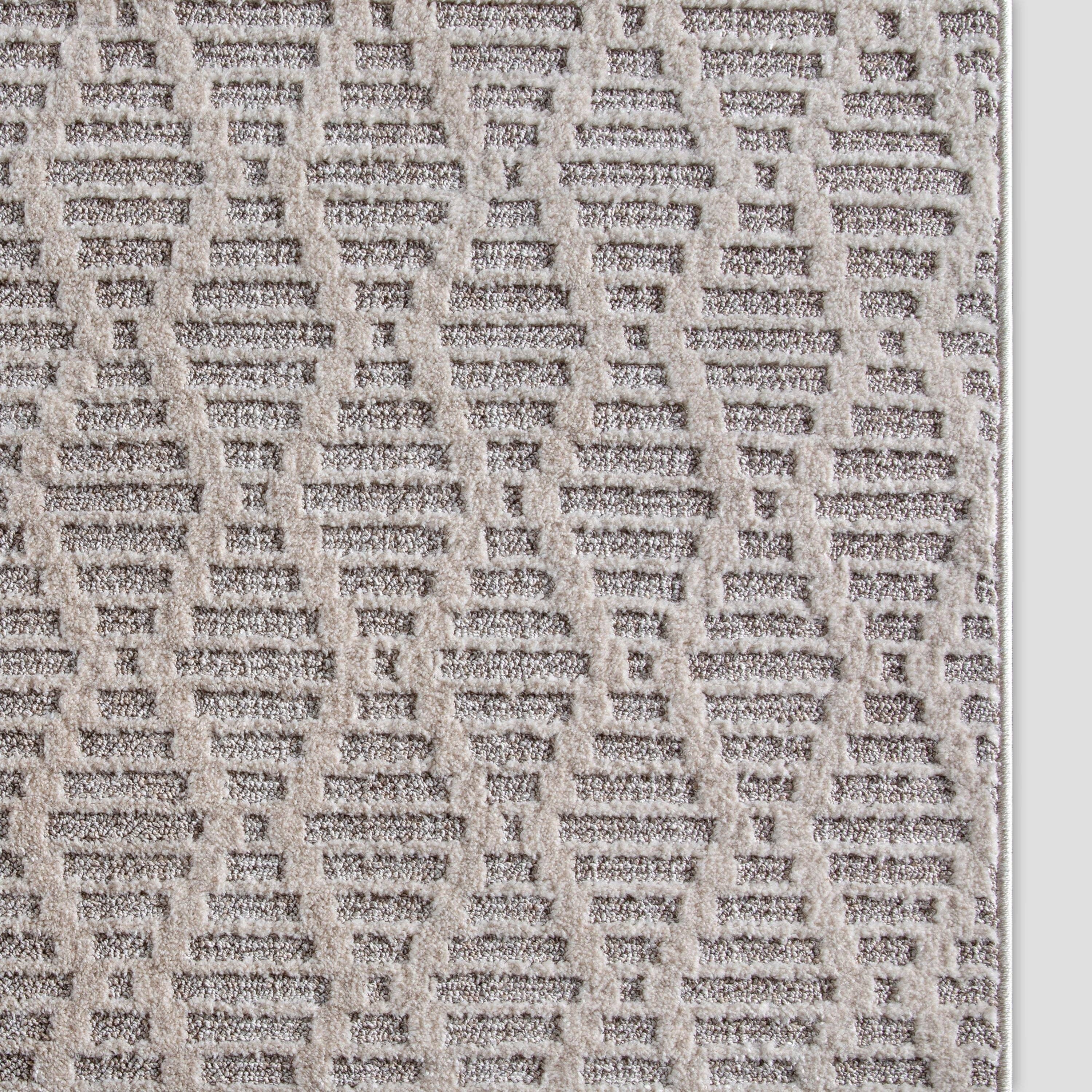 Well Woven - Venta al por mayor Alfombra de pasillo - Corredor de tamaño personalizado Babilonia marroquí topo elige longitud6