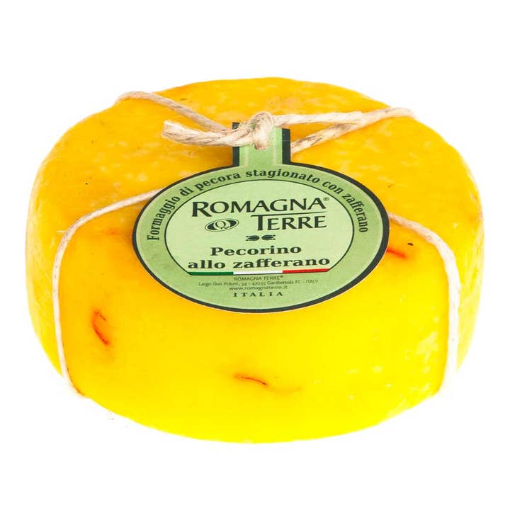 Pecorino allo Zafferano (fåremælk) 0,5 kg for engroshandel hos padoan - the real tastes of italy