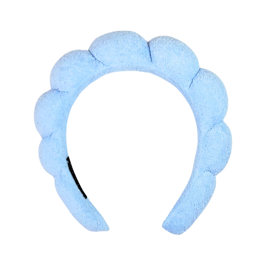 Ivy & Ash - Wholesale Spa Headband - Spa Headband | Trendy Terrycloth Bubble Makeup Headband3