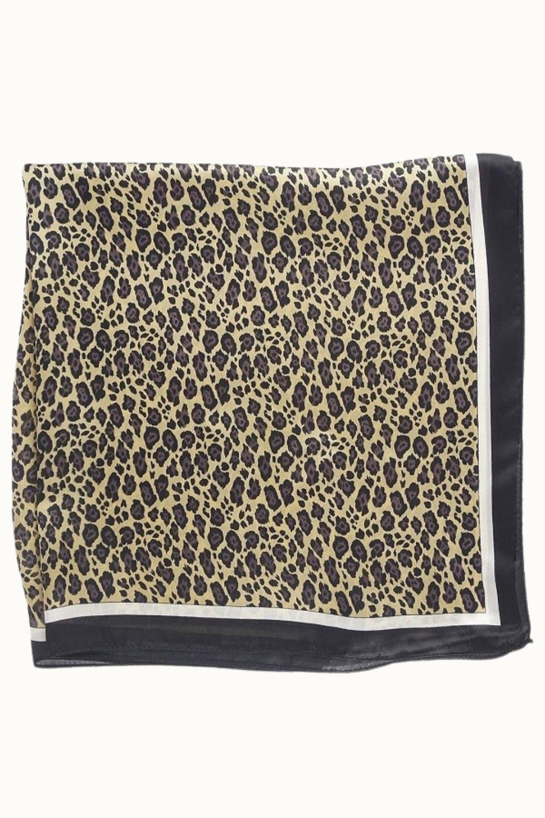 Olive & Pique - Vendita all'ingrosso Sciarpa - Donna - Sciarpa in raso «So Silky», versatile, leopardata1