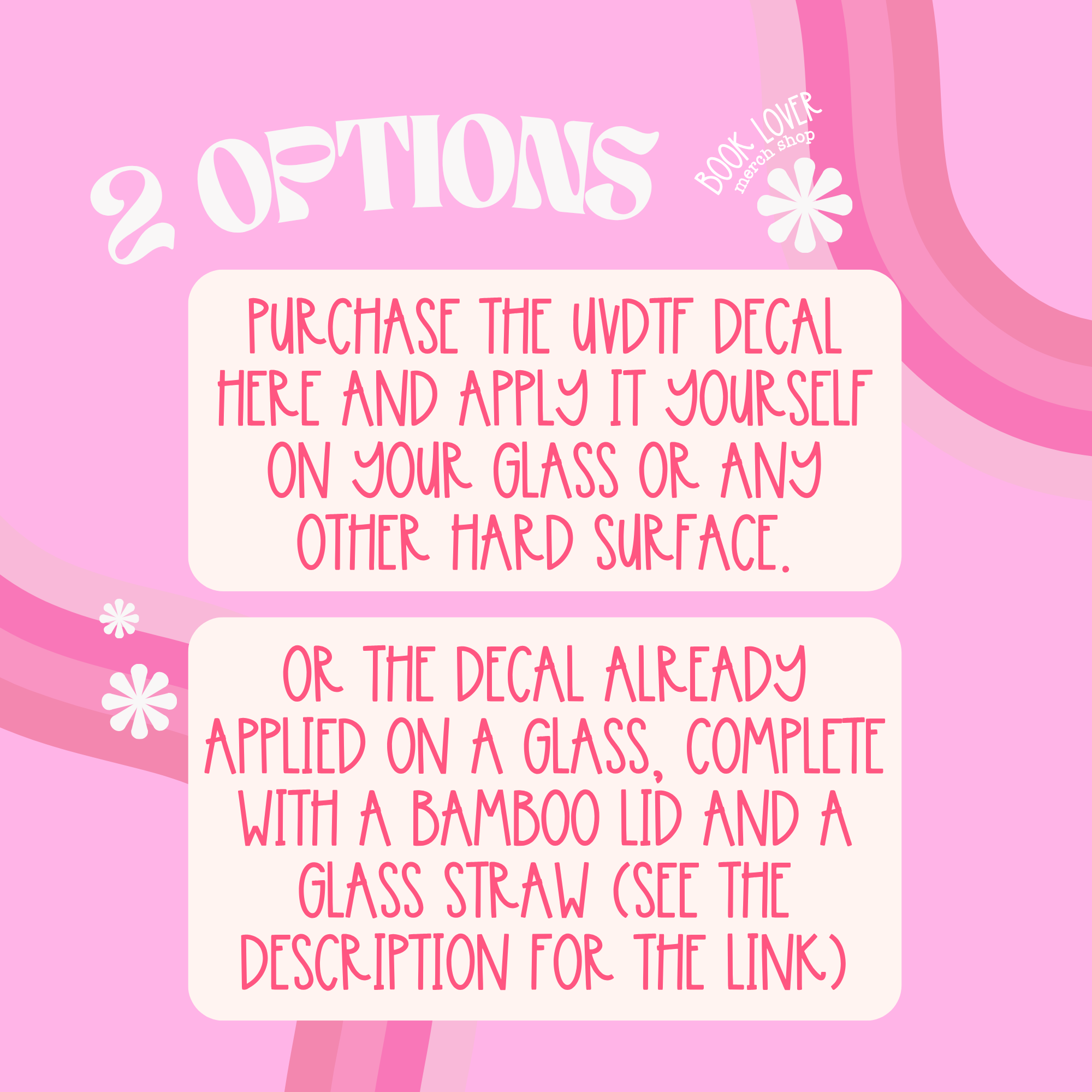 Book Lover Merch Shop - Wholesale Bottle and Shot Glass Display - Romantasy Book Club 16 OZ Glass Can UV DTF WRAP / Bookish3