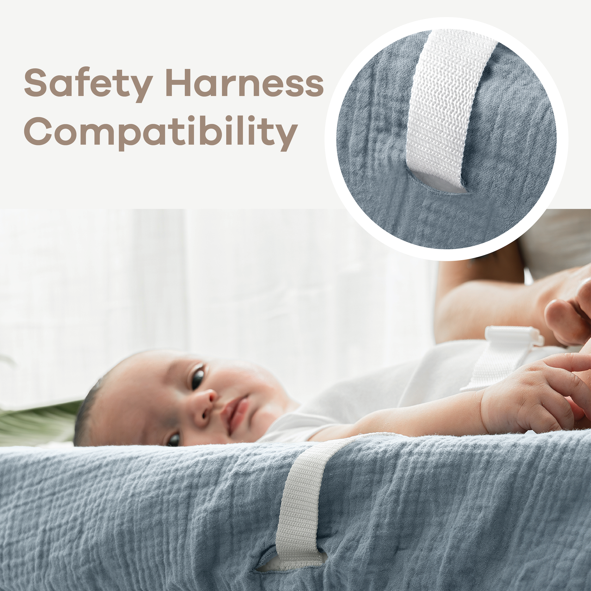 Comfy Cubs - Wholesale Changing Mat/Pad Cover - Baby - Muslin Fitted Changing Pad Cover Universal Fit by Comfy Cubs2