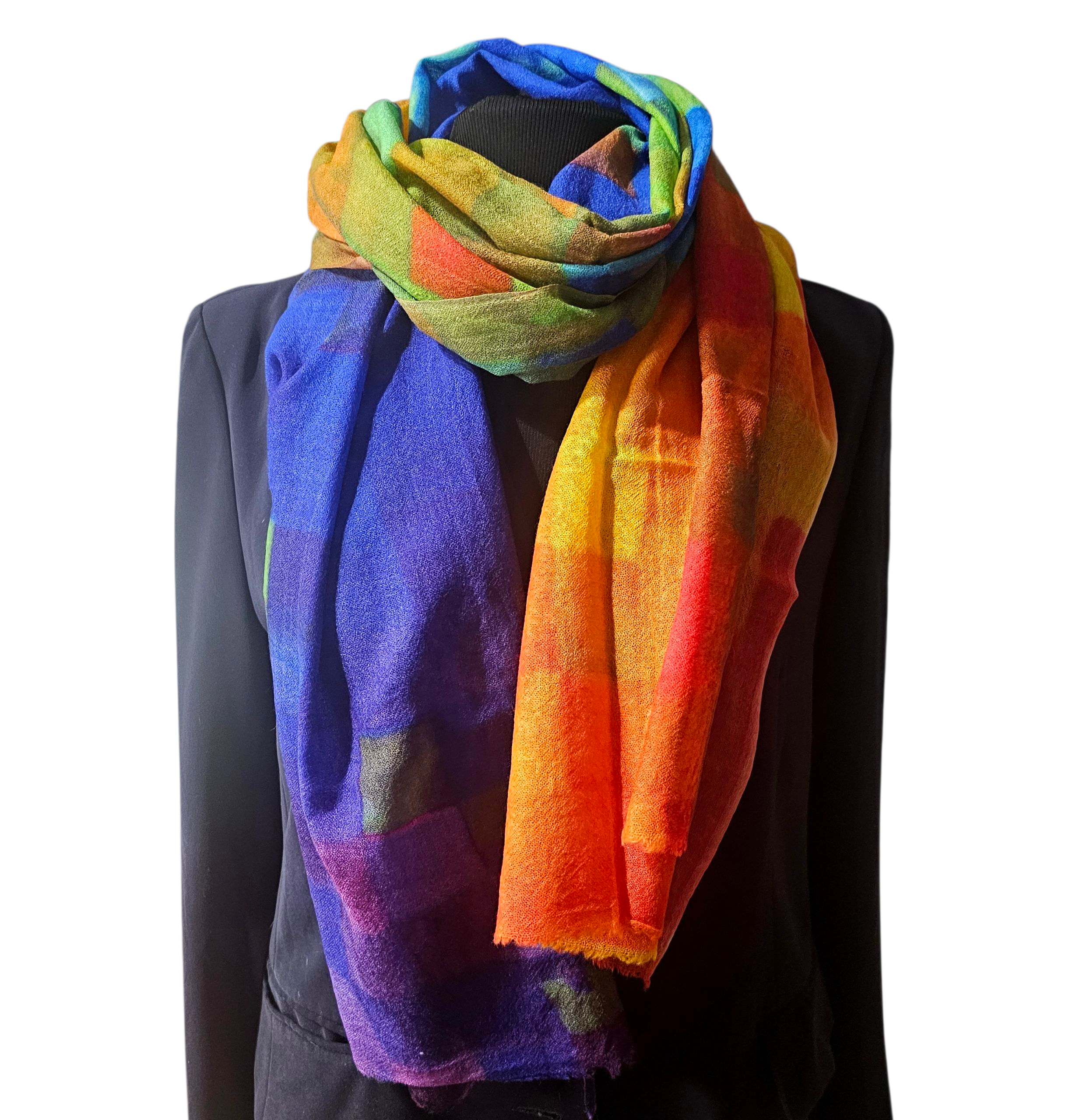 Happy Lona - Wholesale Scarf - Men's - Pixel Party3