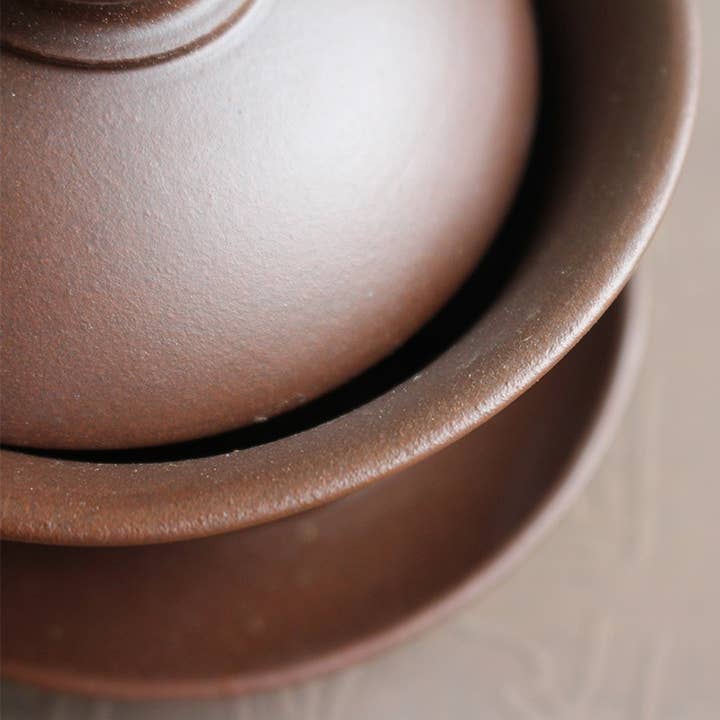 Tea soul - Wholesale Tea Pot - Traditional Yixing clay gaiwan 110 ml3