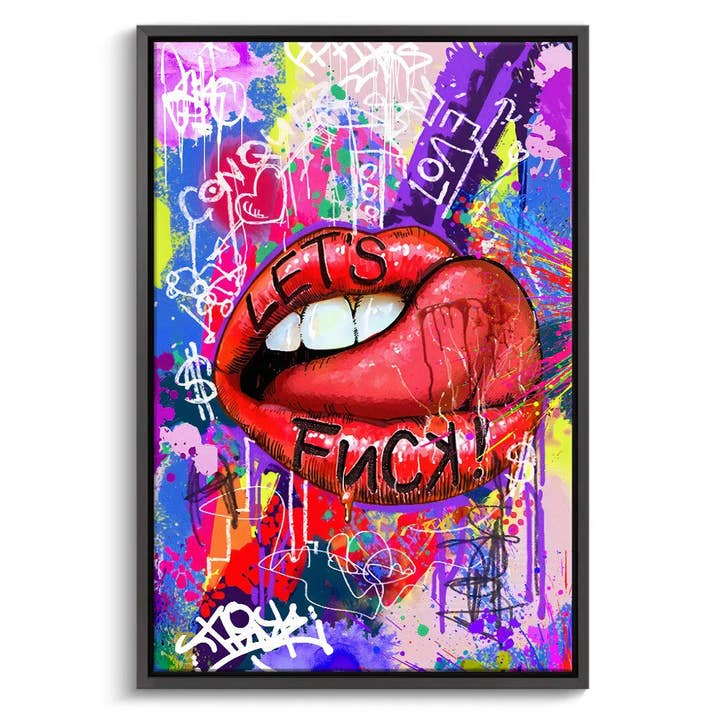 "FCK LIPS" for wholesale by Canvarisma