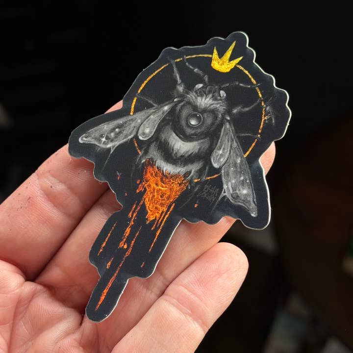 Sticker abeille pour la vente par Brian Serway