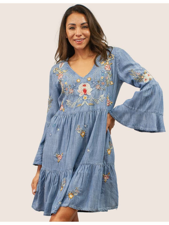 MULTI JAYLA DRESS for wholesale on Faire