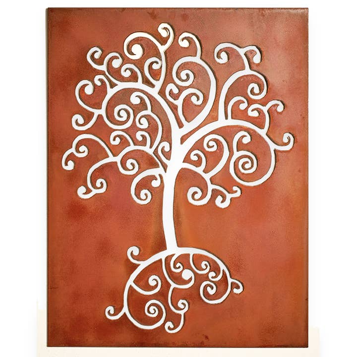 Origin Tree of Life Metal Art for wholesale by Elizabeth Keith Designs
