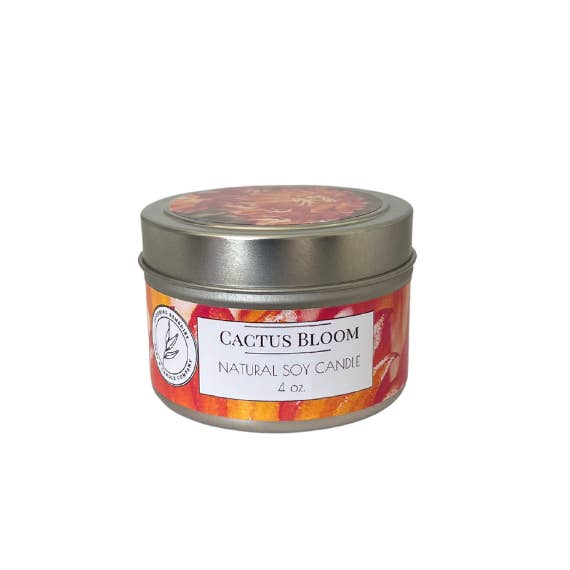 Vela Cactus Bloom Soy Wax para venta al por mayor de Soothing Remedies Soap and Candle Company