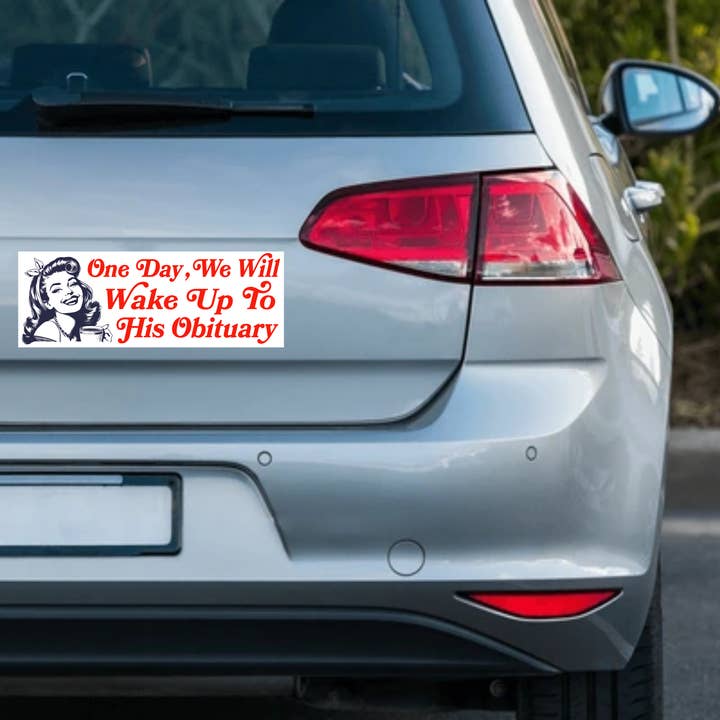 Radical Buttons - Wholesale Sticker - Anti MAGA bumper sticker, Liberal bumper sticker, Anti Trump2