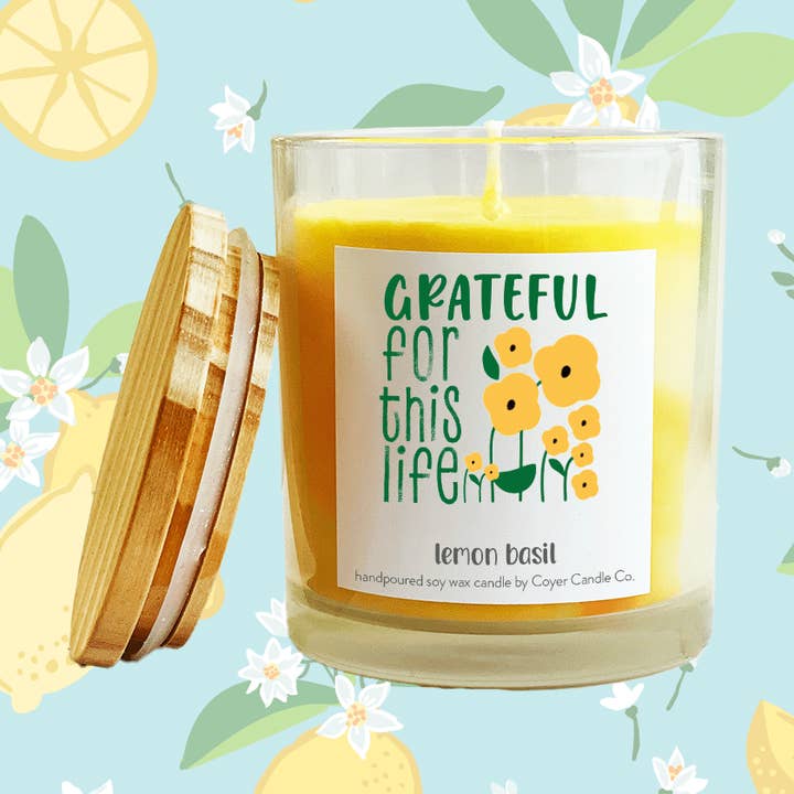 11 oz Candle Jars - Daily Affirmation s Collection for wholesale by Coyer Candle Co.