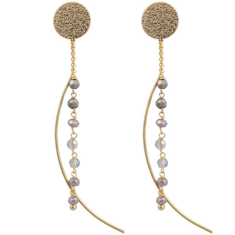 Marquet - Wholesale Dangle Earrings - Nicki Beaded Fair Trade Threader Earrings - Valentines Gift3