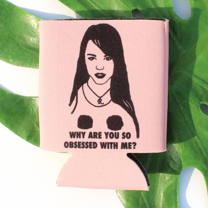 Pink Regina George Beverage Cooler for wholesale by Guy Piper Handmade