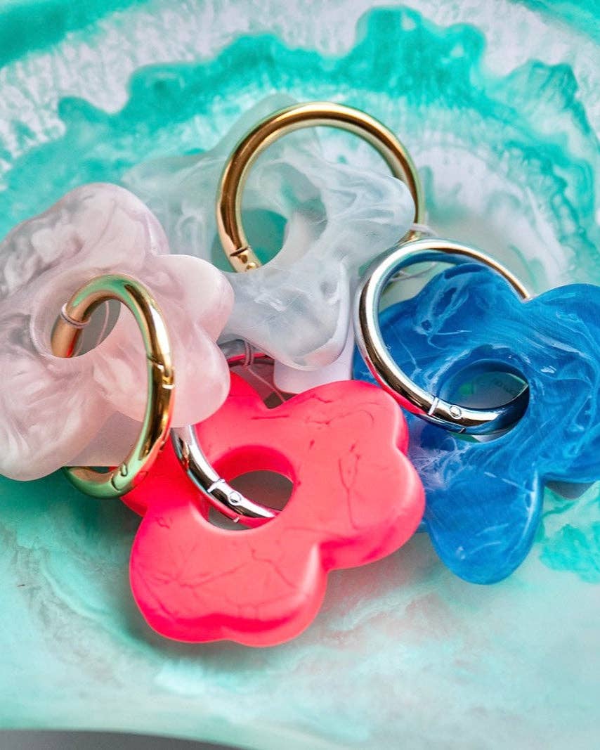 Greenwood Designs - Wholesale Keychain – Women's - Floral Resin Keyrings12